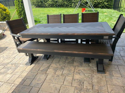 Outdoor Canyon Dining Chair - HDPE - All-Weather