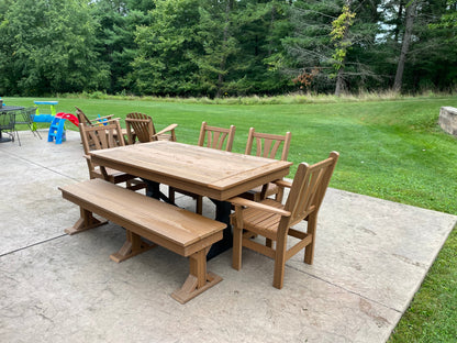 Trestle X Outdoor Table