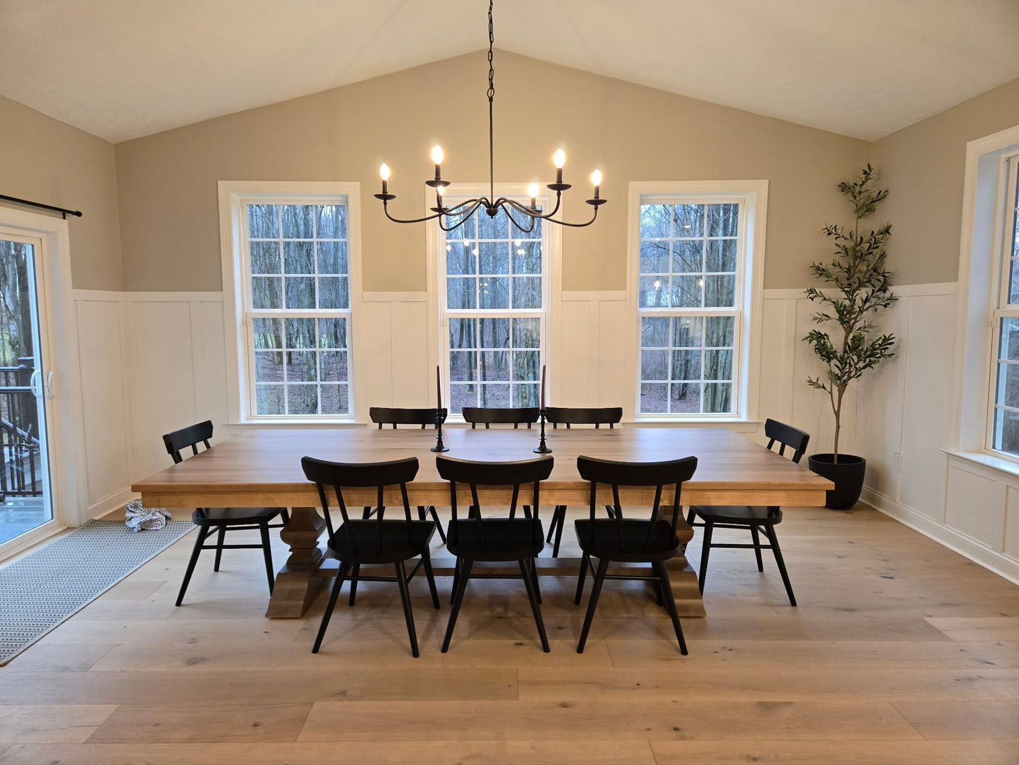 Herringbone Dining Table