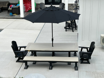 Swivel Fanback Glider
