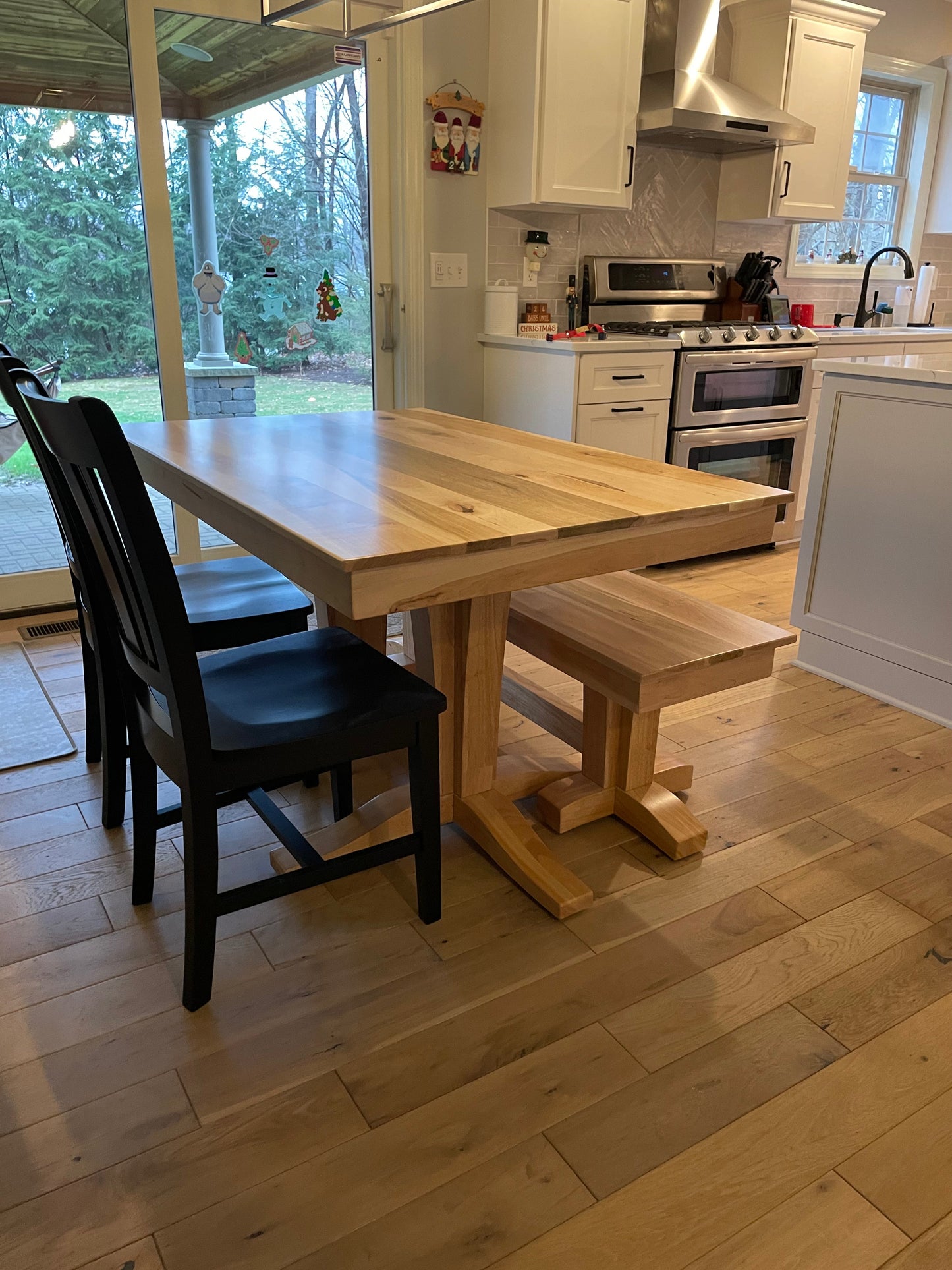 Terresa Style Leg Bench
